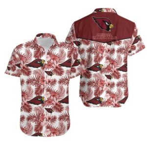 Great Arizona Cardinals Hawaiian Aloha Shirt For Sale