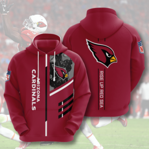 Great  Arizona Cardinals 3D Printed Hooded Pocket Pullover Hoodie Gift For Fans