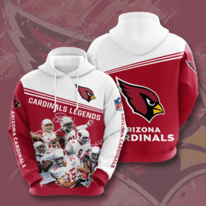 Best Arizona Cardinals 3D Printed Hooded Pocket Pullover Hoodie For Sale