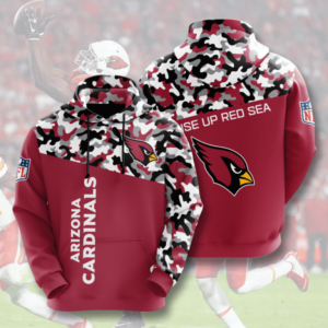 Great Arizona Cardinals 3D Printed Hooded Pocket Pullover Hoodie For Hot Fans