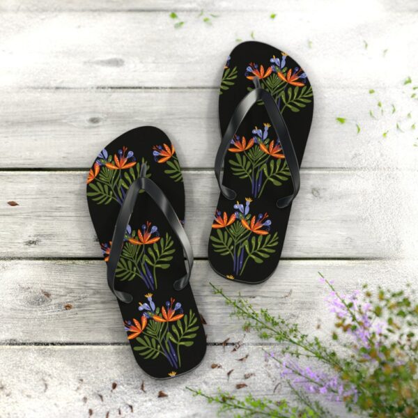 Summer colorful Flip Flops, elegant modern beach Flip Flops, summer slip-on Flip Flops, all day comfort for Summer beach days. - Image 7